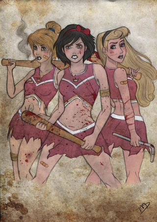 Illustration for article titled If Disney Characters Were In The Middle of a Zombie Apocalypse